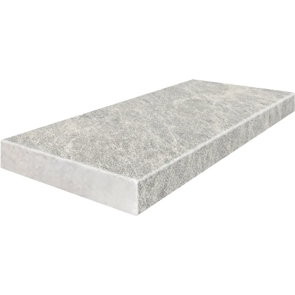 Tundra Gray Marble Leathered 