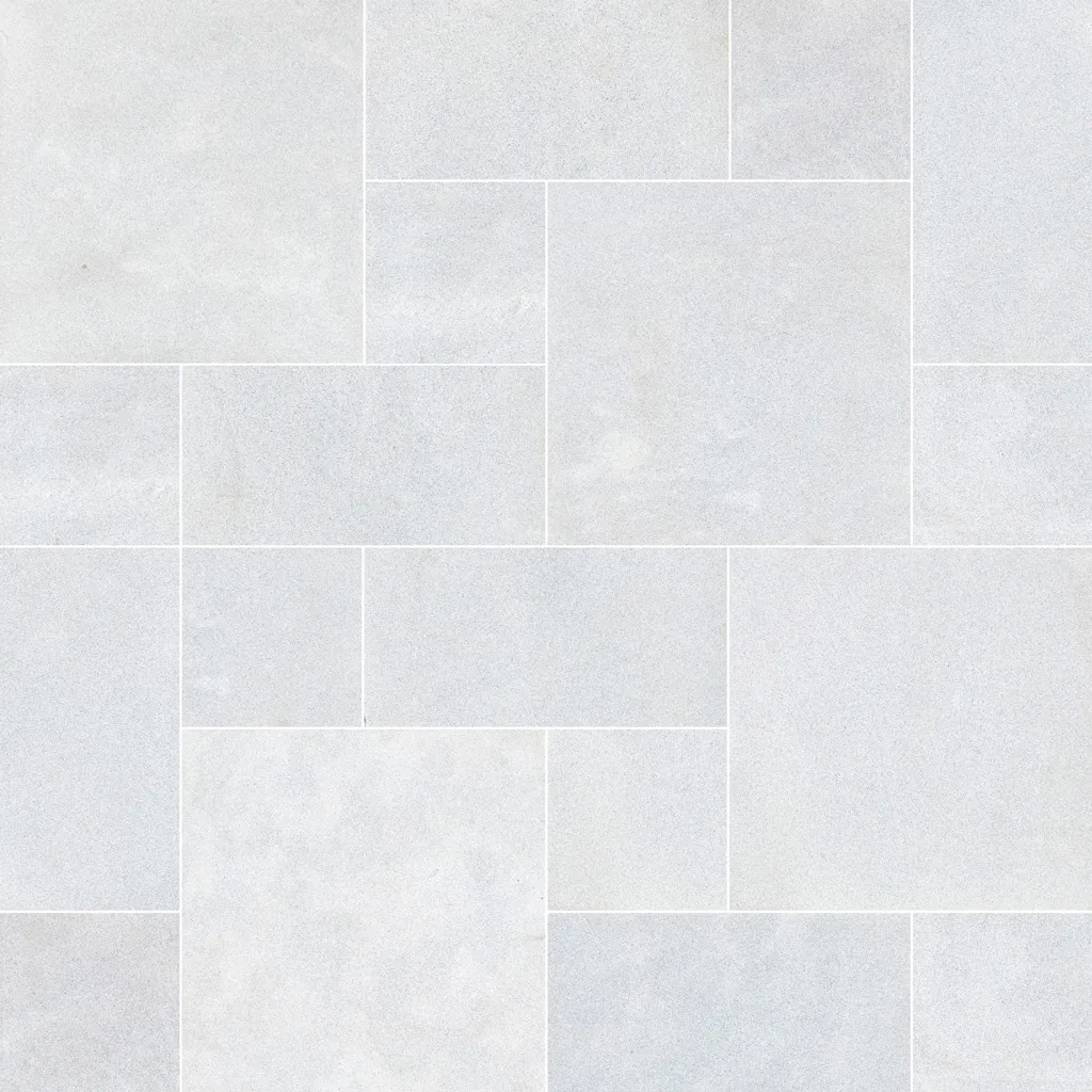 Diamond Blue Marble Sandblasted